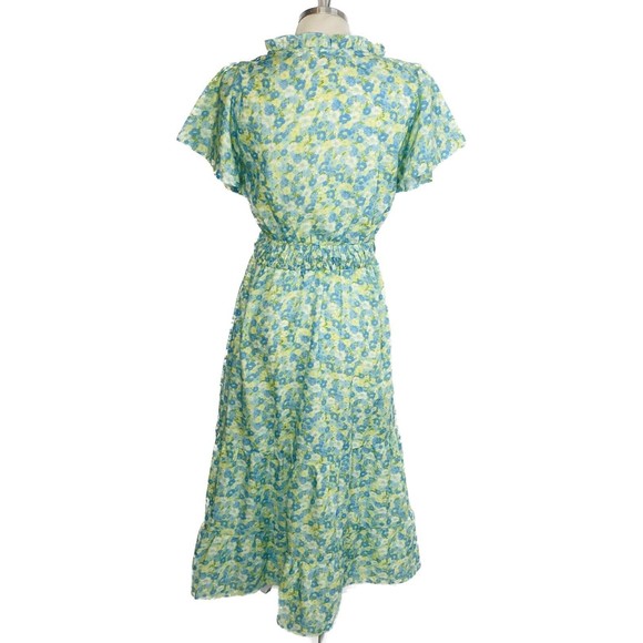 The Impeccable Pig Sz S Floral Prairie Style Dress - Picture 8 of 12